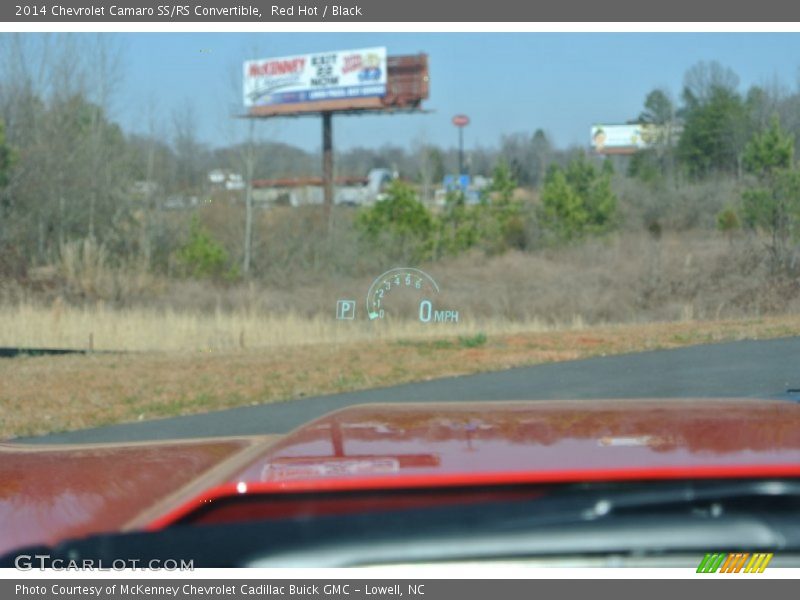 Red Hot / Black 2014 Chevrolet Camaro SS/RS Convertible