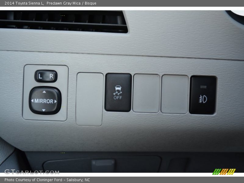 Predawn Gray Mica / Bisque 2014 Toyota Sienna L