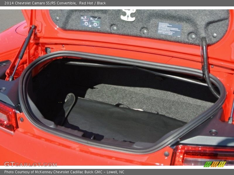 Red Hot / Black 2014 Chevrolet Camaro SS/RS Convertible