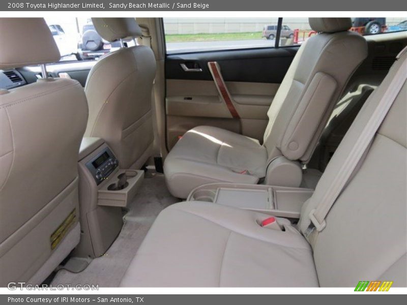 Sandy Beach Metallic / Sand Beige 2008 Toyota Highlander Limited