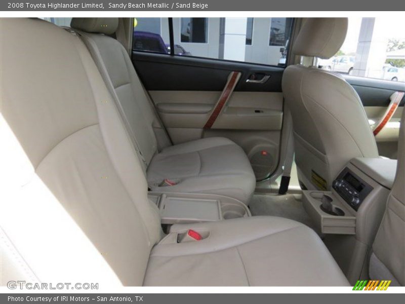 Sandy Beach Metallic / Sand Beige 2008 Toyota Highlander Limited