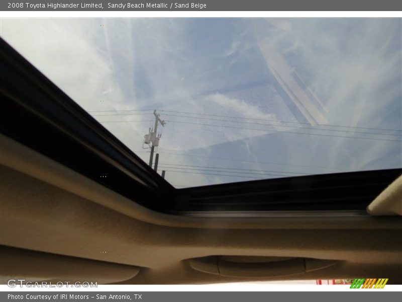 Sandy Beach Metallic / Sand Beige 2008 Toyota Highlander Limited