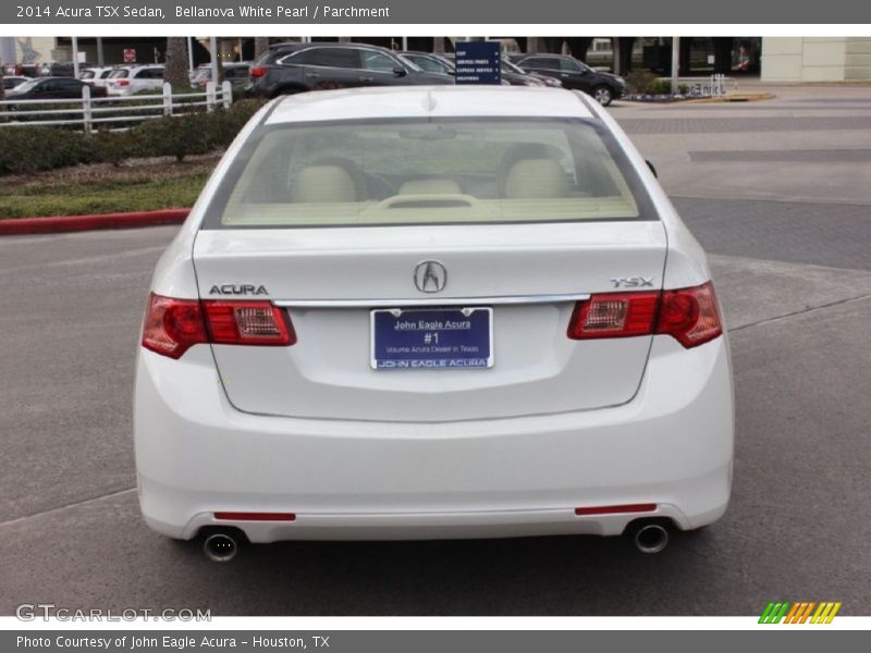 Bellanova White Pearl / Parchment 2014 Acura TSX Sedan
