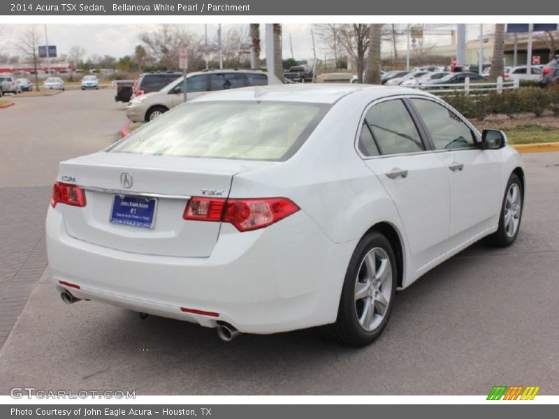 Bellanova White Pearl / Parchment 2014 Acura TSX Sedan