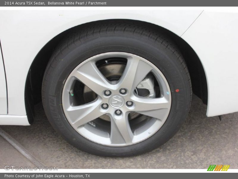 Bellanova White Pearl / Parchment 2014 Acura TSX Sedan