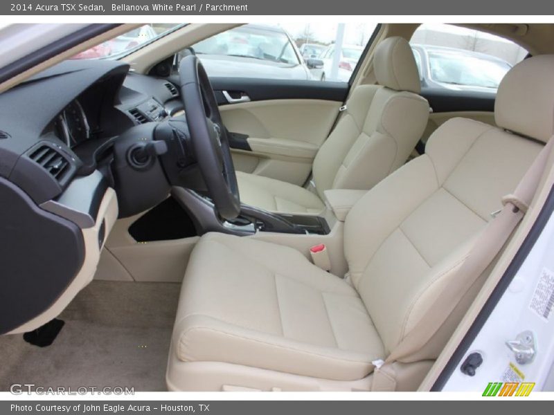 Bellanova White Pearl / Parchment 2014 Acura TSX Sedan