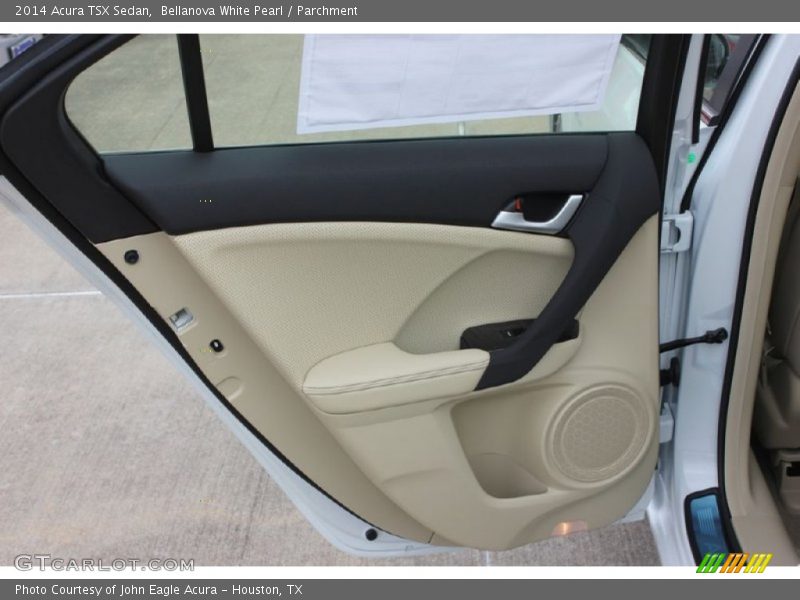 Bellanova White Pearl / Parchment 2014 Acura TSX Sedan