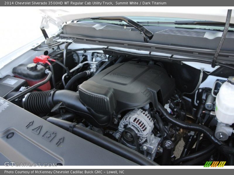 Summit White / Dark Titanium 2014 Chevrolet Silverado 3500HD WT Regular Cab Utility Truck