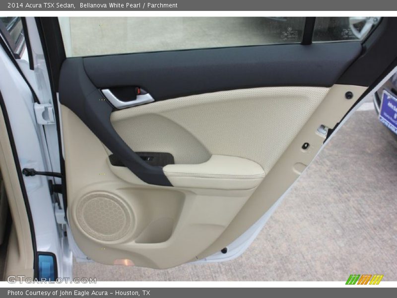 Bellanova White Pearl / Parchment 2014 Acura TSX Sedan