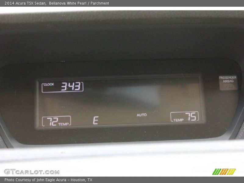 Bellanova White Pearl / Parchment 2014 Acura TSX Sedan