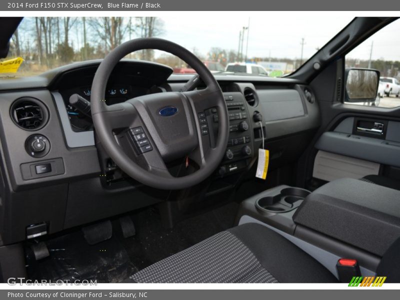 Blue Flame / Black 2014 Ford F150 STX SuperCrew