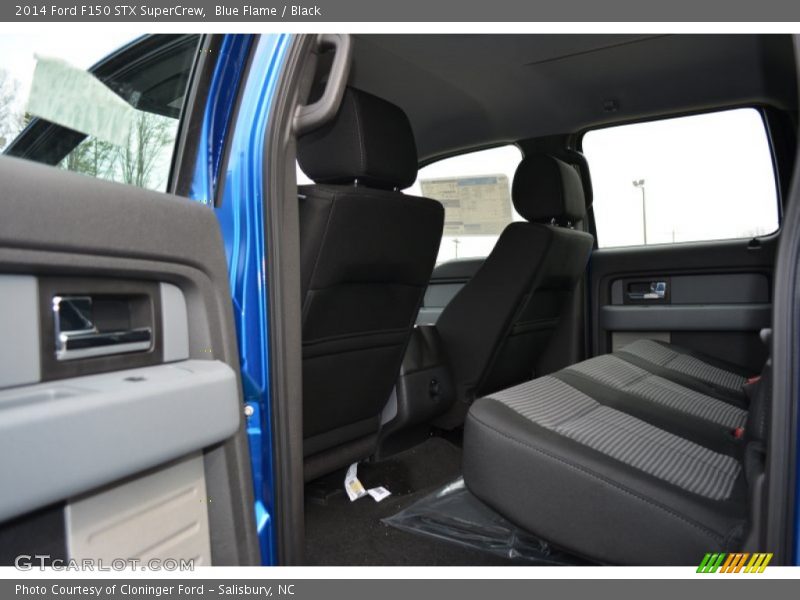 Blue Flame / Black 2014 Ford F150 STX SuperCrew