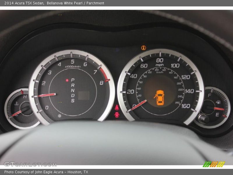 Bellanova White Pearl / Parchment 2014 Acura TSX Sedan