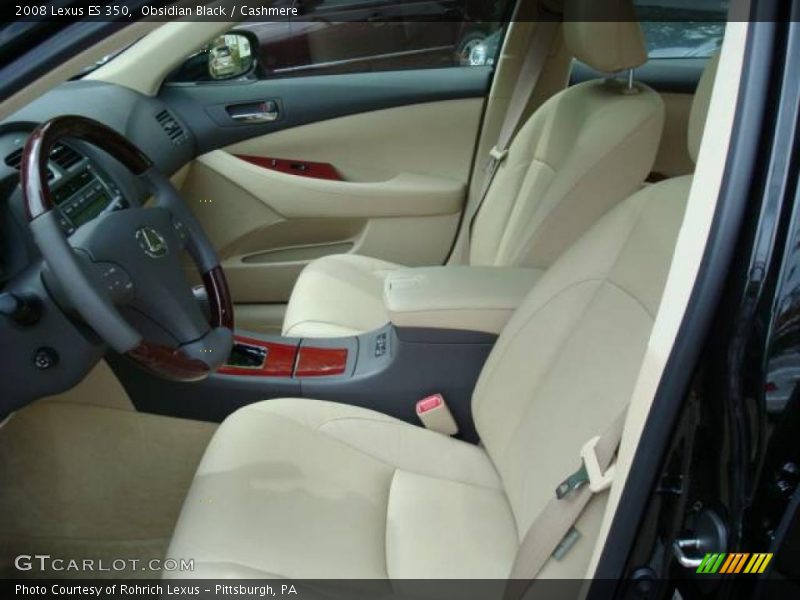 Obsidian Black / Cashmere 2008 Lexus ES 350