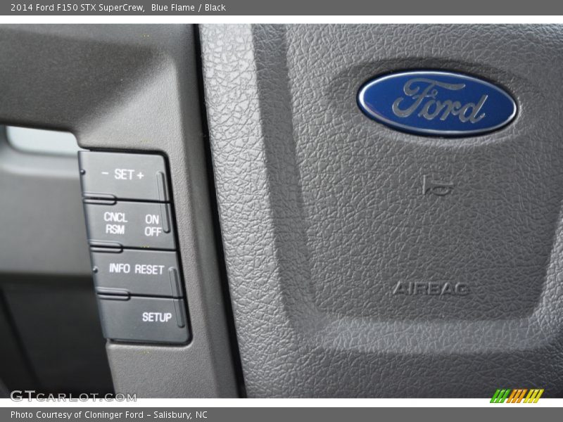 Blue Flame / Black 2014 Ford F150 STX SuperCrew