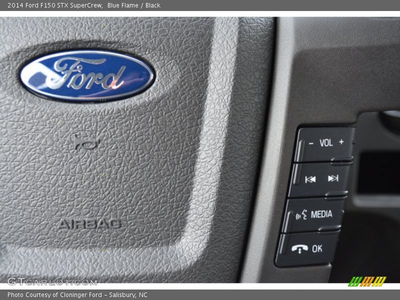 Blue Flame / Black 2014 Ford F150 STX SuperCrew