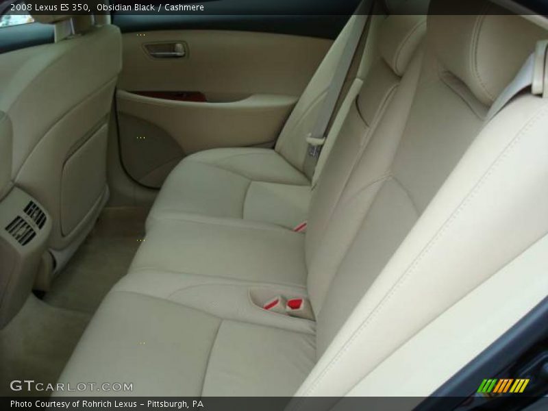 Obsidian Black / Cashmere 2008 Lexus ES 350