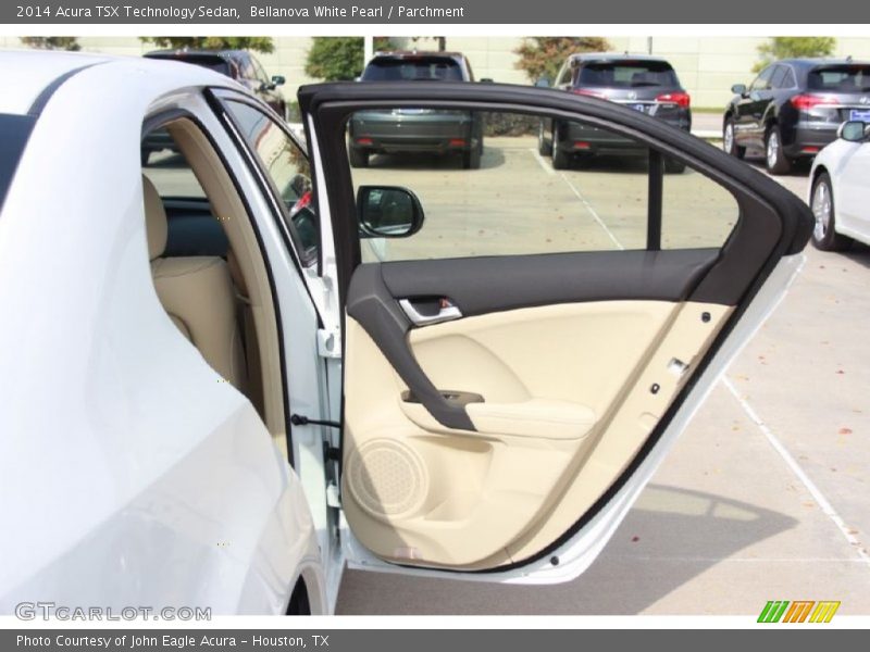 Bellanova White Pearl / Parchment 2014 Acura TSX Technology Sedan