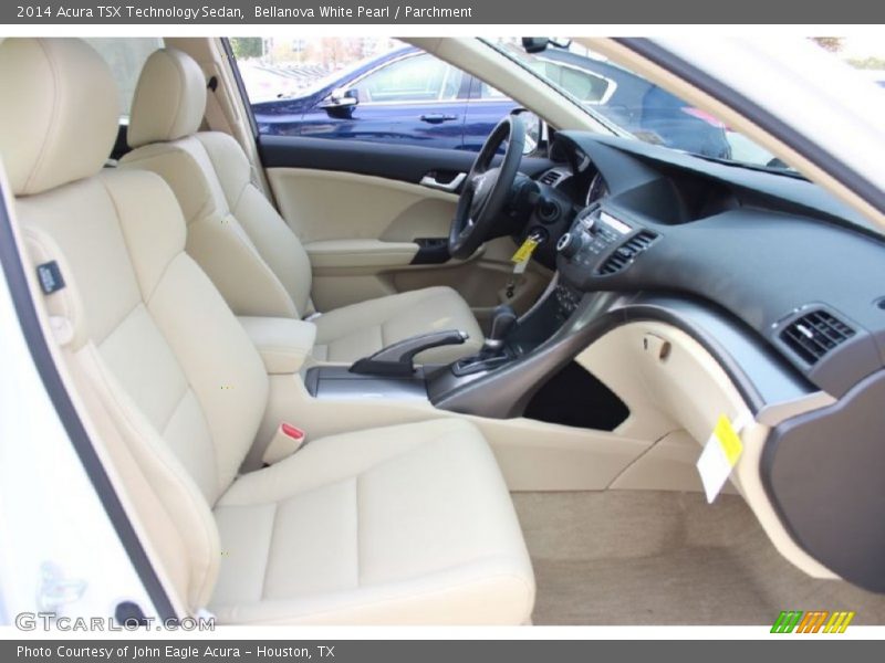 Bellanova White Pearl / Parchment 2014 Acura TSX Technology Sedan