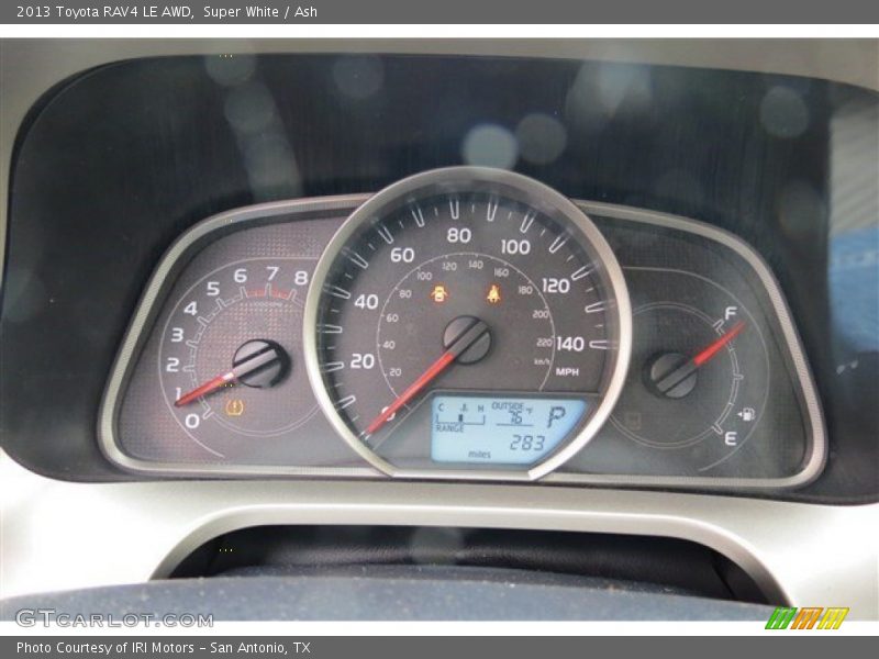 Super White / Ash 2013 Toyota RAV4 LE AWD