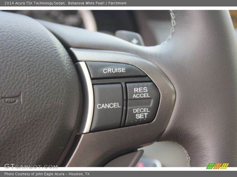 Bellanova White Pearl / Parchment 2014 Acura TSX Technology Sedan