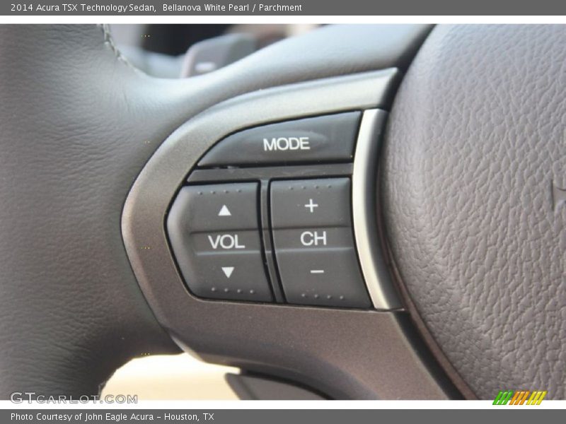 Bellanova White Pearl / Parchment 2014 Acura TSX Technology Sedan