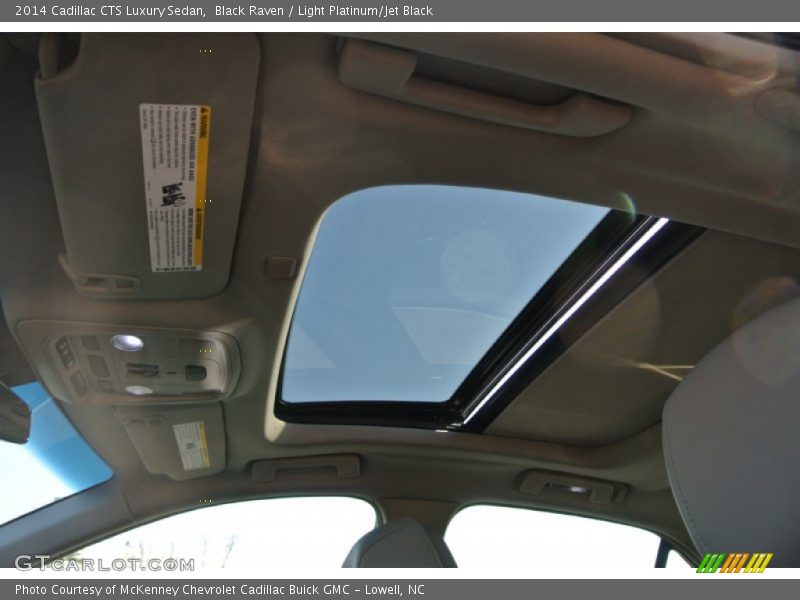 Black Raven / Light Platinum/Jet Black 2014 Cadillac CTS Luxury Sedan