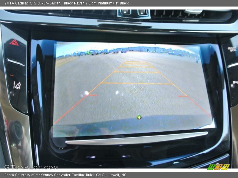 Black Raven / Light Platinum/Jet Black 2014 Cadillac CTS Luxury Sedan