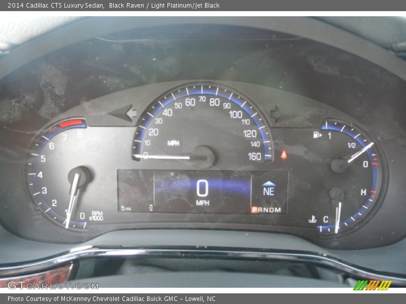 Black Raven / Light Platinum/Jet Black 2014 Cadillac CTS Luxury Sedan