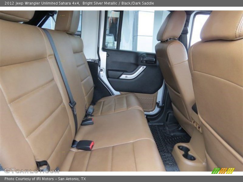 Bright Silver Metallic / Black/Dark Saddle 2012 Jeep Wrangler Unlimited Sahara 4x4
