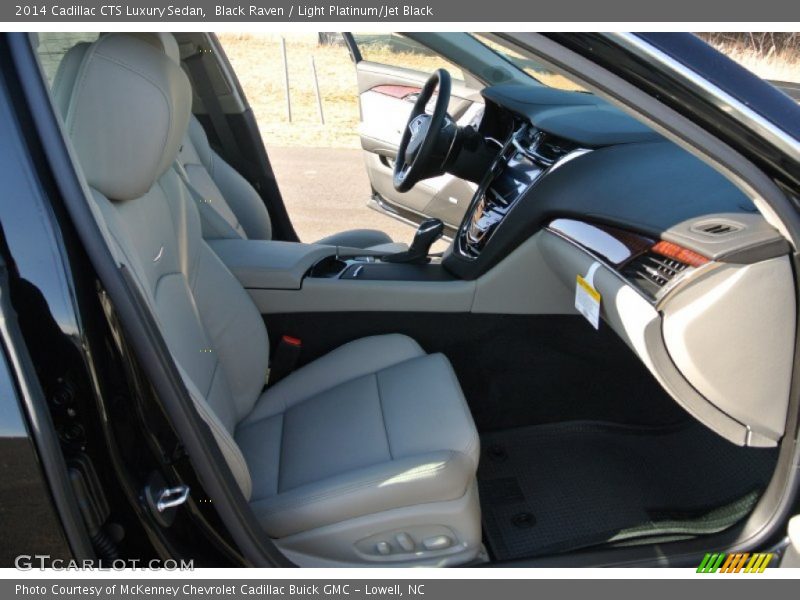 Black Raven / Light Platinum/Jet Black 2014 Cadillac CTS Luxury Sedan