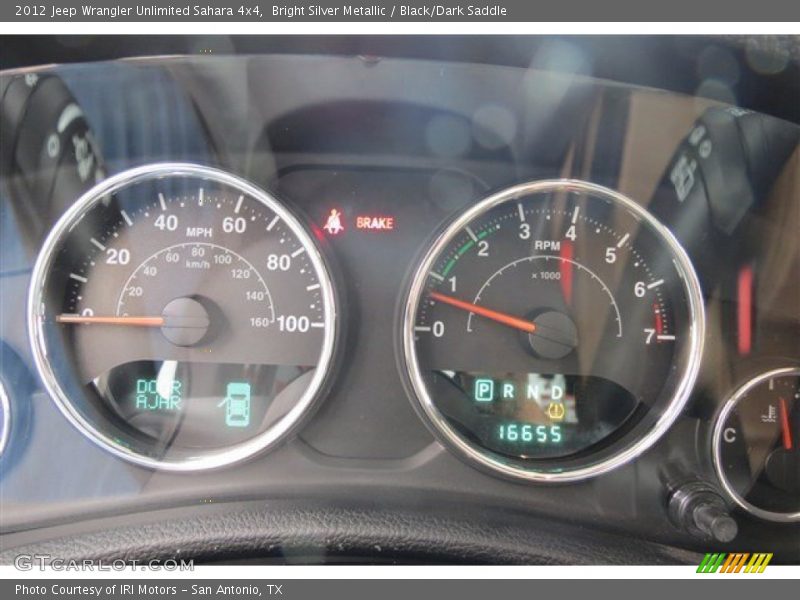 Bright Silver Metallic / Black/Dark Saddle 2012 Jeep Wrangler Unlimited Sahara 4x4