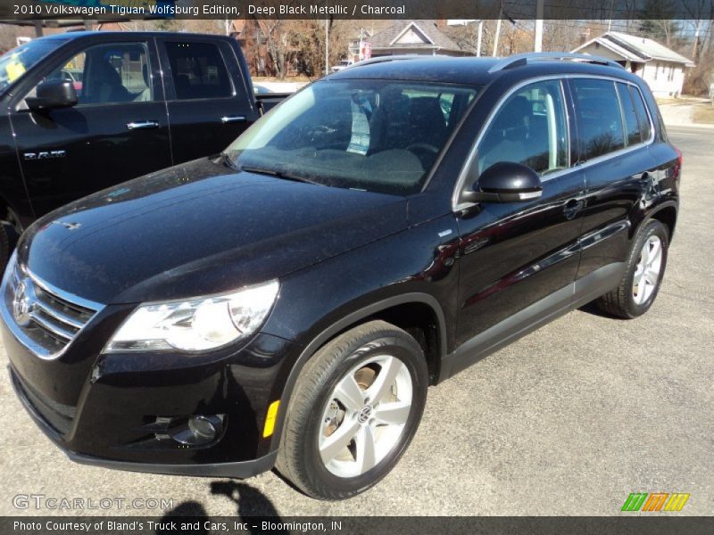 Deep Black Metallic / Charcoal 2010 Volkswagen Tiguan Wolfsburg Edition