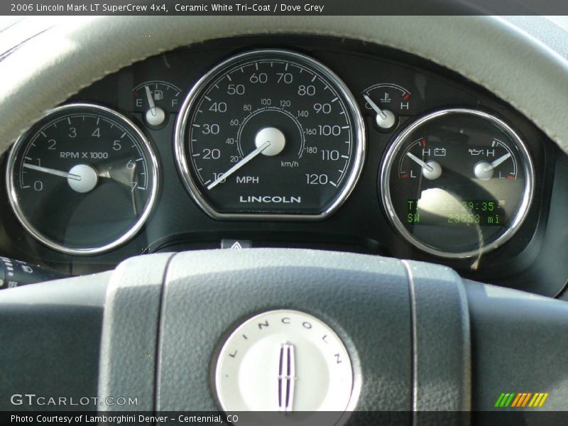 Ceramic White Tri-Coat / Dove Grey 2006 Lincoln Mark LT SuperCrew 4x4