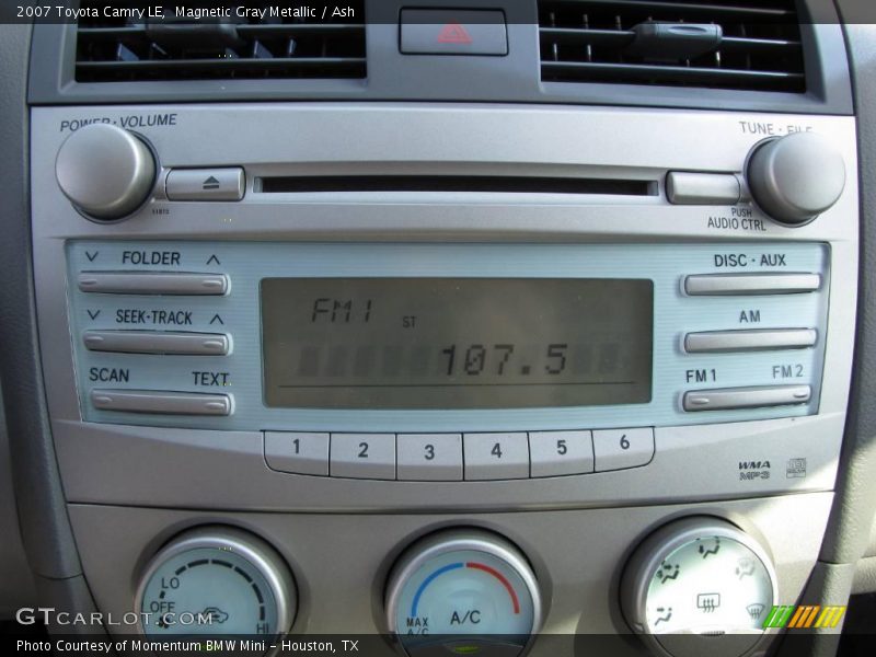 Magnetic Gray Metallic / Ash 2007 Toyota Camry LE