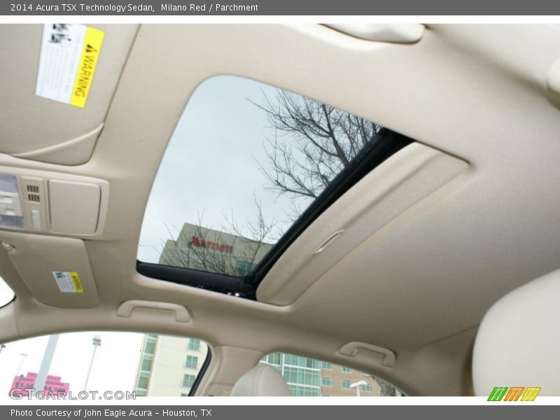 Milano Red / Parchment 2014 Acura TSX Technology Sedan
