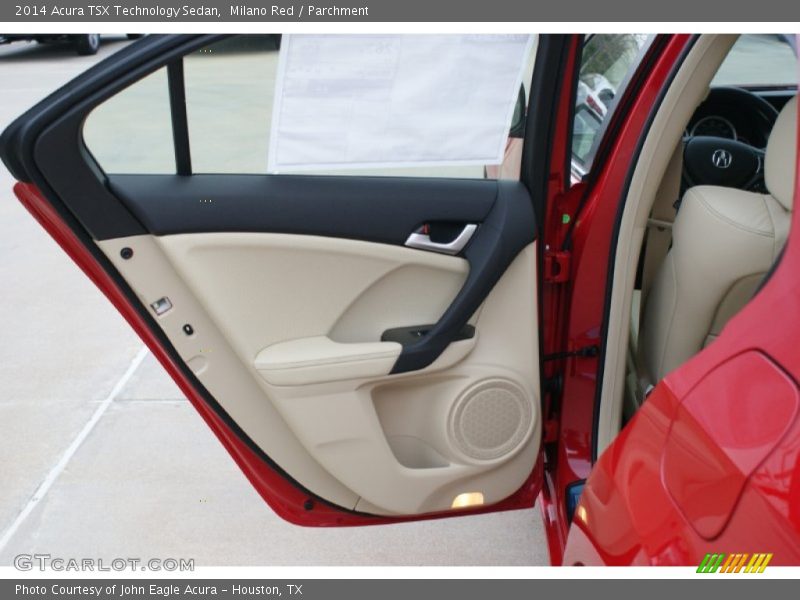 Milano Red / Parchment 2014 Acura TSX Technology Sedan