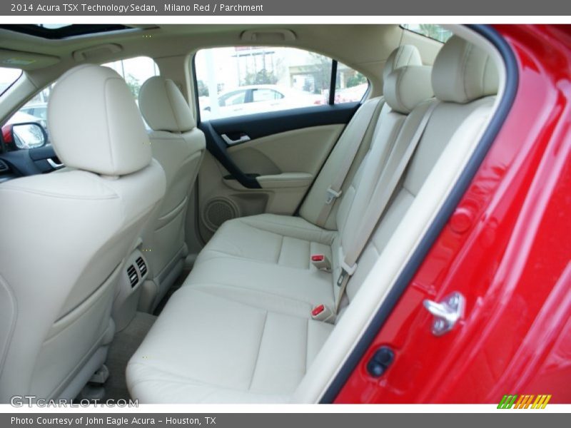 Milano Red / Parchment 2014 Acura TSX Technology Sedan
