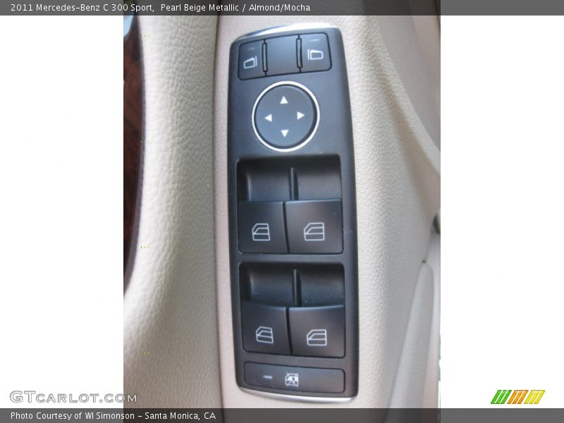 Pearl Beige Metallic / Almond/Mocha 2011 Mercedes-Benz C 300 Sport