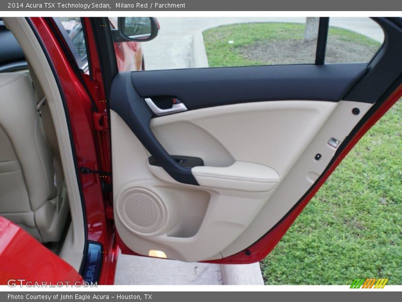 Milano Red / Parchment 2014 Acura TSX Technology Sedan