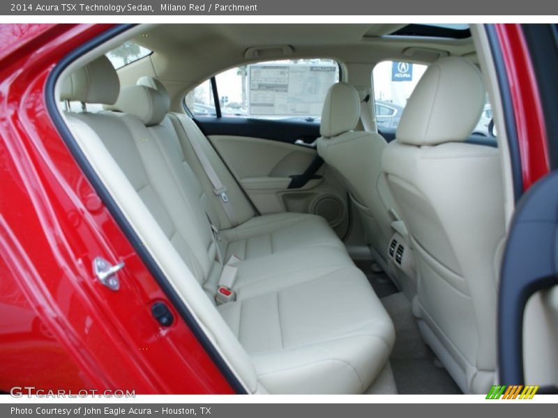 Milano Red / Parchment 2014 Acura TSX Technology Sedan