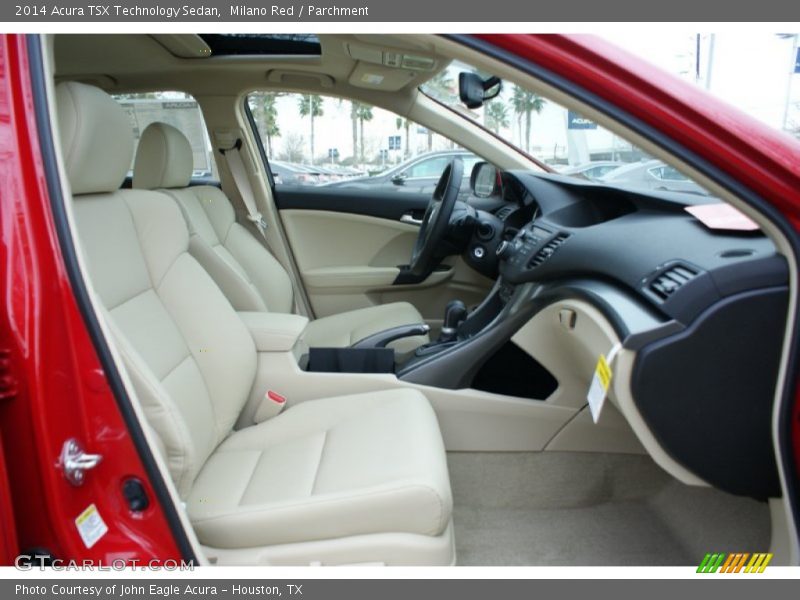Milano Red / Parchment 2014 Acura TSX Technology Sedan