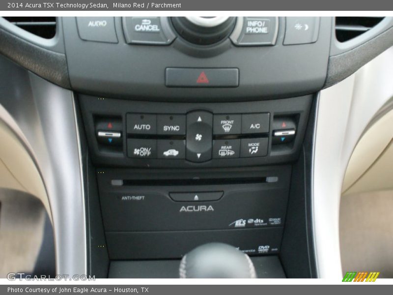 Milano Red / Parchment 2014 Acura TSX Technology Sedan