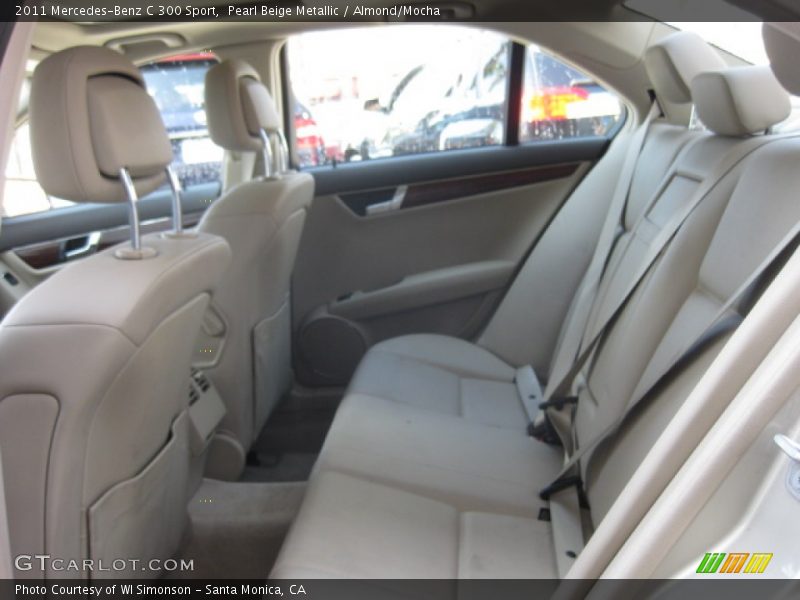 Pearl Beige Metallic / Almond/Mocha 2011 Mercedes-Benz C 300 Sport