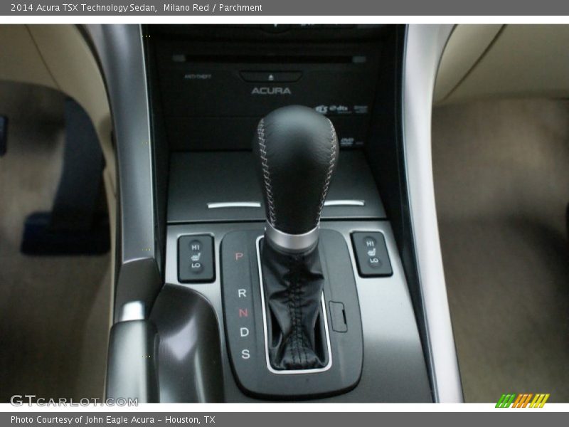 Milano Red / Parchment 2014 Acura TSX Technology Sedan