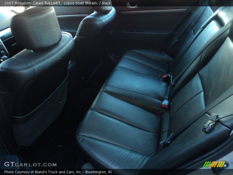 Liquid Silver Metallic / Black 2007 Mitsubishi Galant RALLIART
