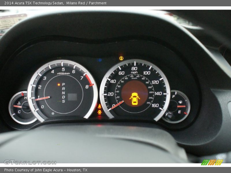 Milano Red / Parchment 2014 Acura TSX Technology Sedan