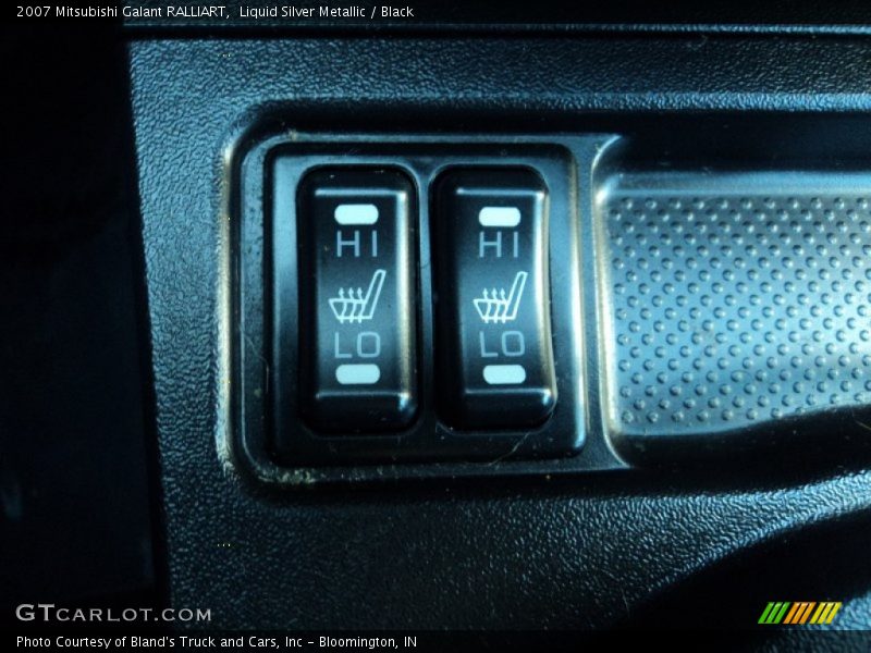 Liquid Silver Metallic / Black 2007 Mitsubishi Galant RALLIART