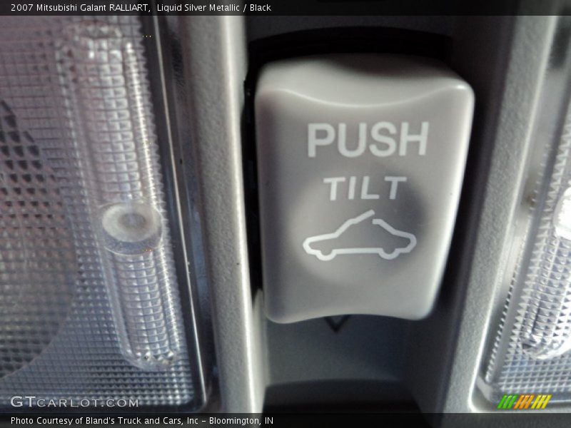 Liquid Silver Metallic / Black 2007 Mitsubishi Galant RALLIART