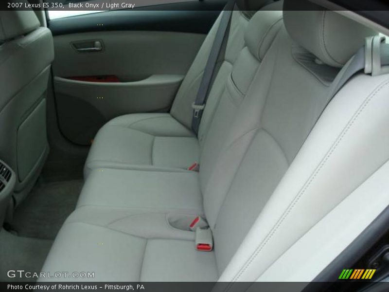 Black Onyx / Light Gray 2007 Lexus ES 350